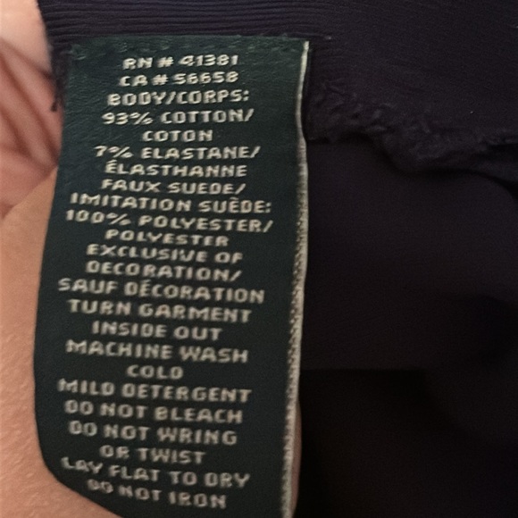 NWT Lauren Ralph Lauren Top 21-23” PTP 26”L - Picture 4 of 8